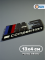 Эмблема пластиковая BMW M3 Competition хром