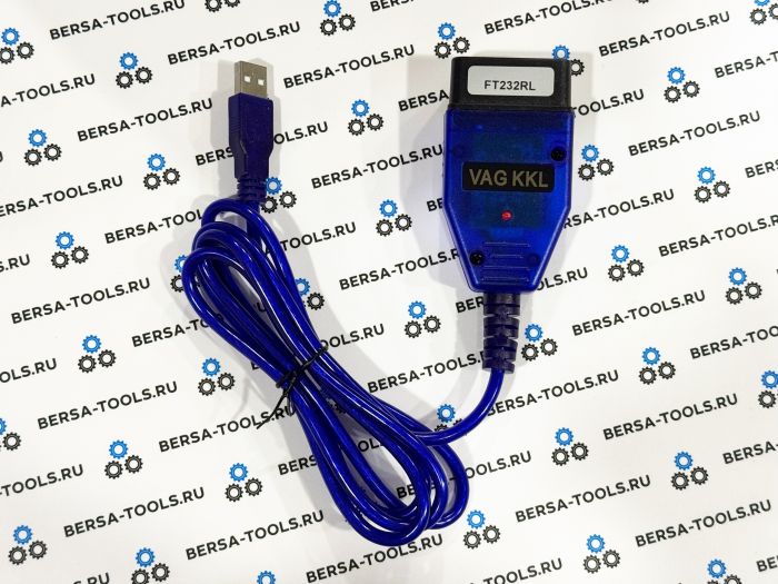 Диагностический кабель KKL VAG COM 409.1 на чипе FTDI