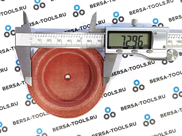 Диафрагма (мембрана) актуатора вестгейта, 58 мм, с центральным отверстием