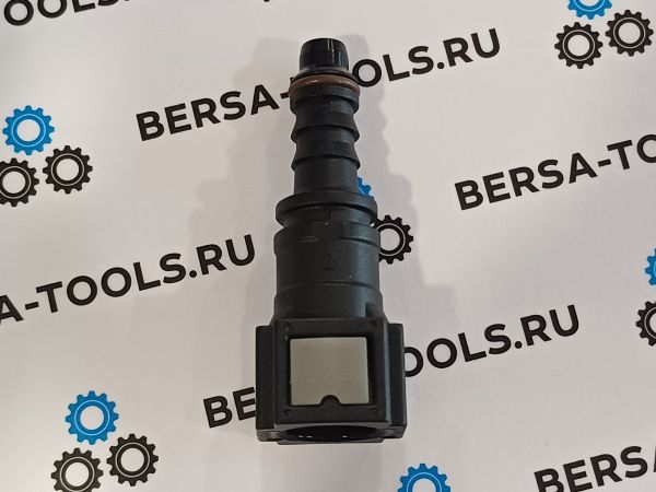 Топливный быстросъемный штуцер D6.3 ID6 (МАМА прямой 180°)