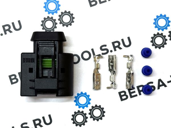 Разъем 3-контактный генератора/коленвала Mercedes, BMW (22140492050, 09441311, DJ7036C-3.5-21)