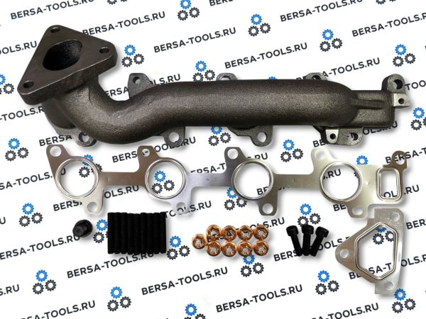 Чугунный выпускной коллектор для Mercedes-Benz OM611, OM646 (A6111420501)