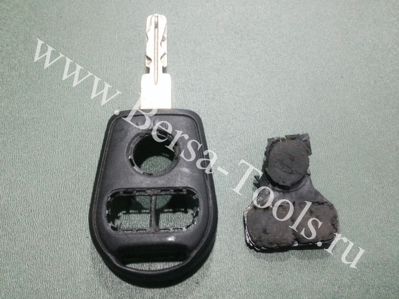 Замена конопок в ключе BMW e36 e38 e39 e53